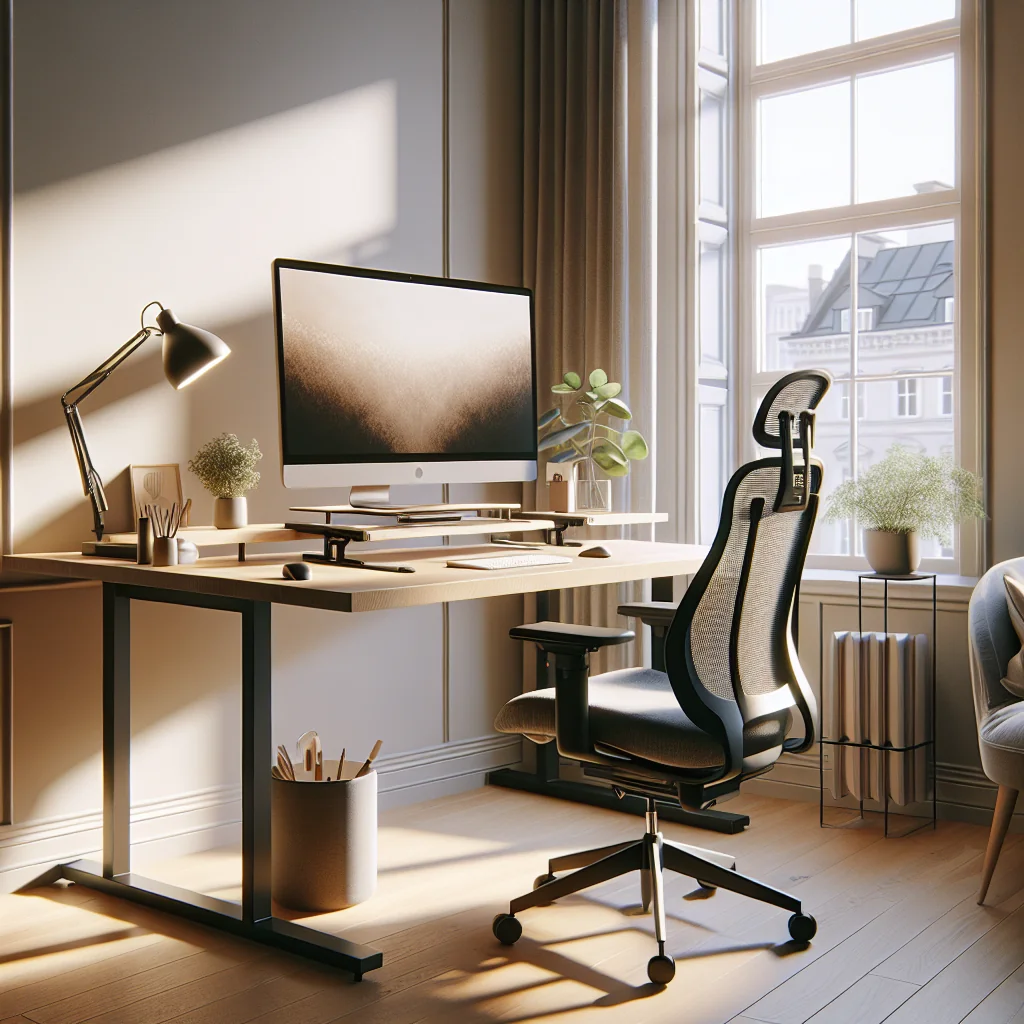 Ergonomic Home Desk Ideas for a Comfortable, Productive Workspace